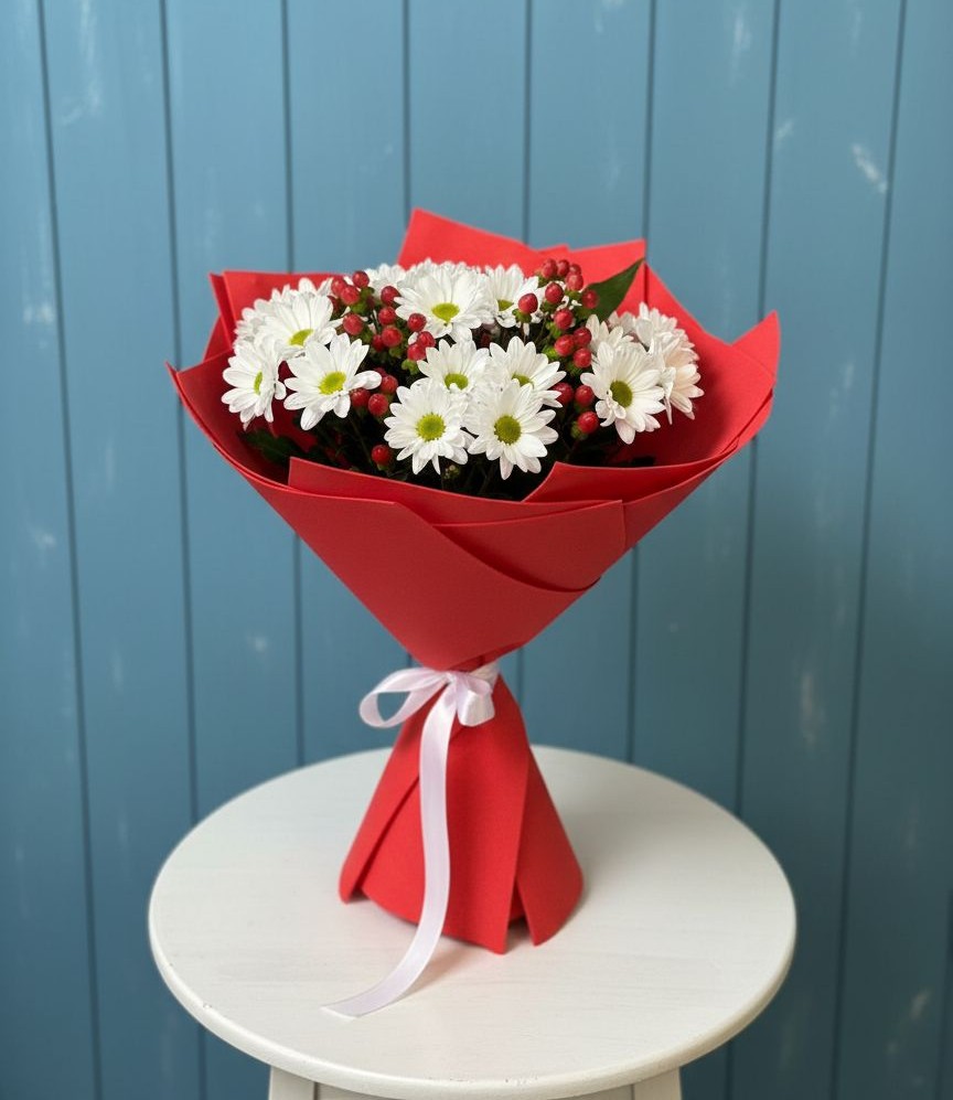 Букет цветов из: Хризантемы в Правдинске