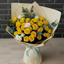 Букет цветов из:  Розы #REPLACE_PRED# Правдинске