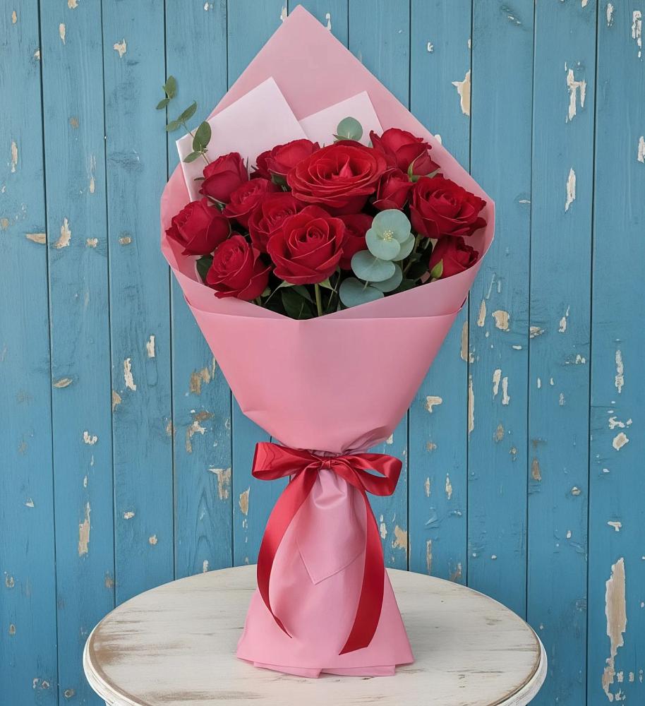 Букет цветов из: Розы в Правдинске