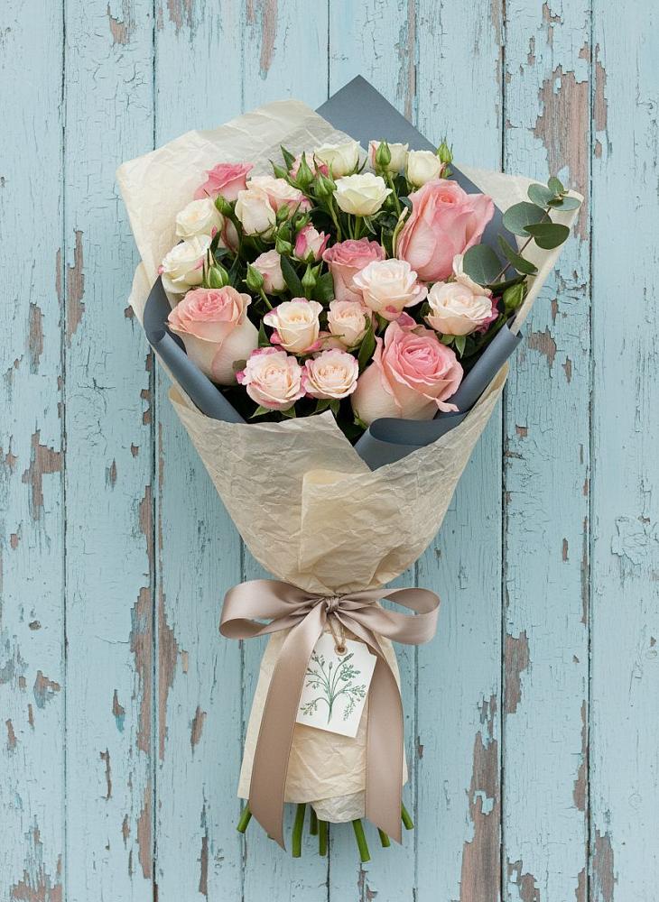 Букет цветов из: Розы в Правдинске