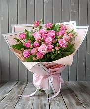 Букет Розовый кустик #REPLACE_PRED# Правдинске