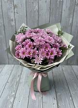 Букет цветов из:  Хризантемы #REPLACE_PRED# Правдинске