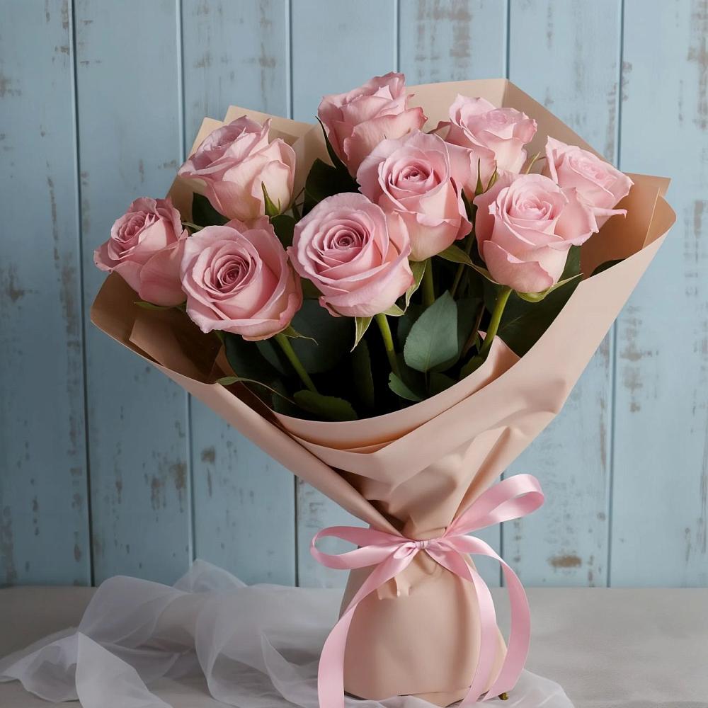 Букет цветов из: Розы в Правдинске