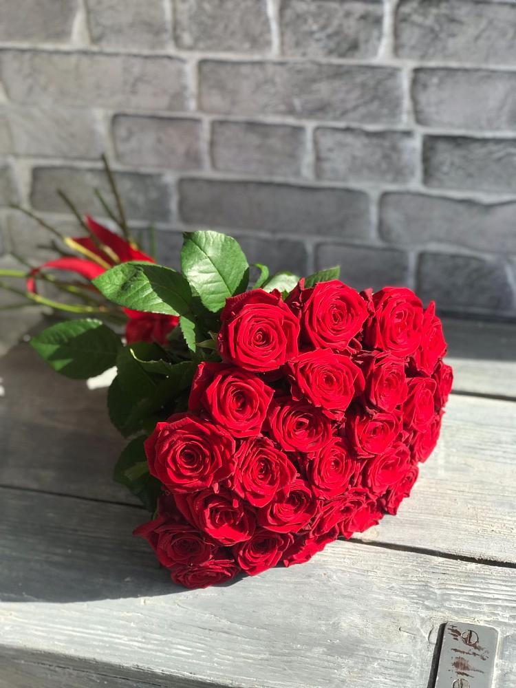 Букет Красные розы Фридом в Правдинске