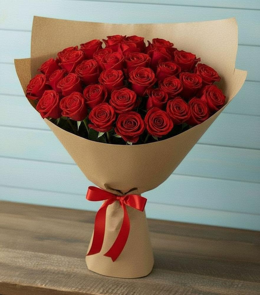 Букет Красные розы Милано в Правдинске