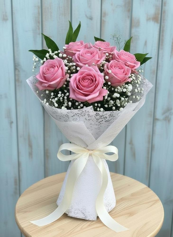 Букет цветов из: Розы в Правдинске