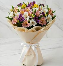 Букет цветов из:  Альстромерии в Правдинске