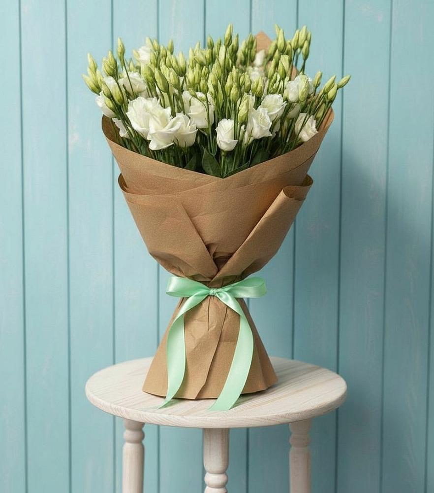 Букет цветов из: Лизиантусы в Правдинске