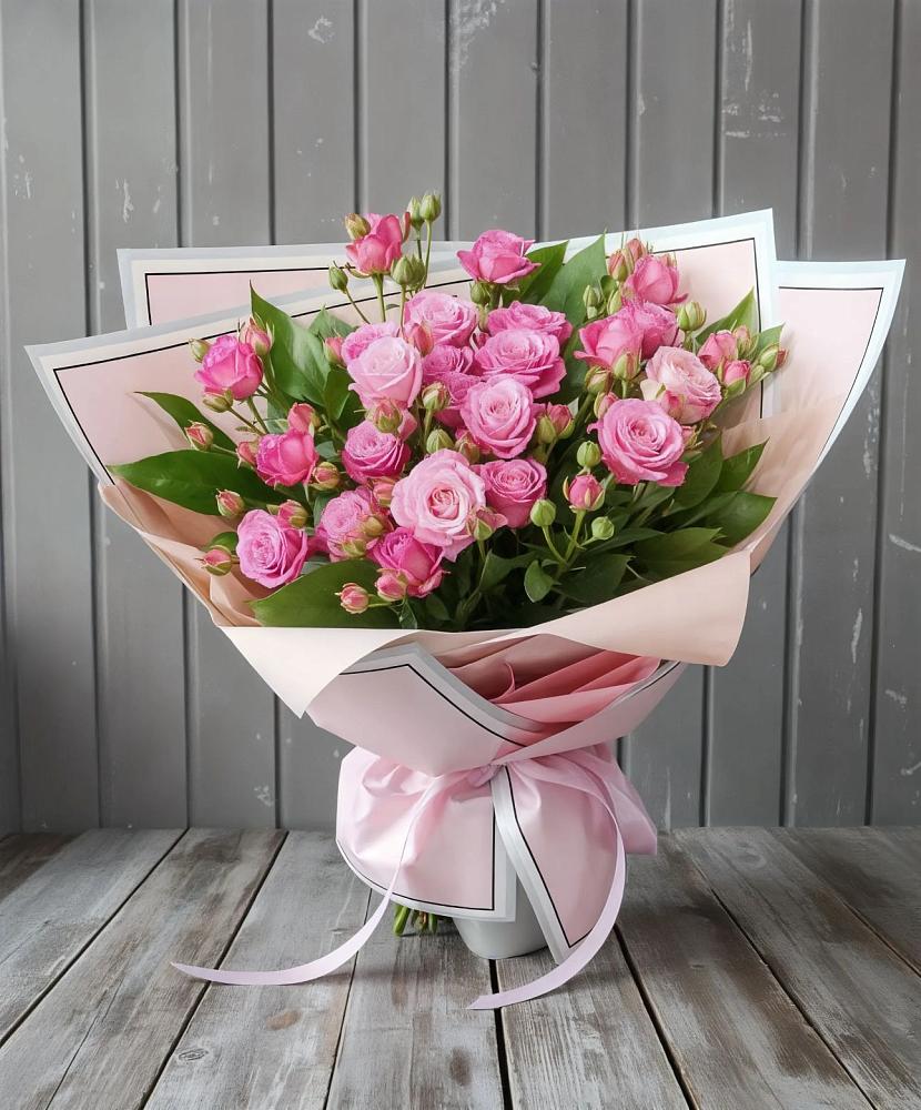 Букет Розовый кустик в Правдинске