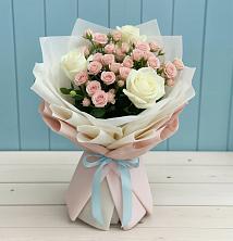 Букет цветов из:  Розы в Правдинске
