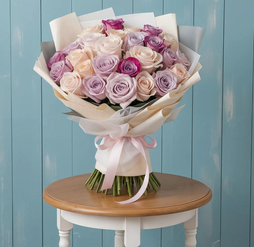 Букет цветов из: Розы в Правдинске