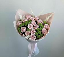 Букет цветов из:  Розы и Хризантемы #REPLACE_PRED# Правдинске