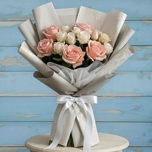 Букет цветов из:  Розы #REPLACE_PRED# Правдинске
