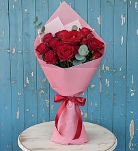Букет цветов из:  Розы в Правдинске