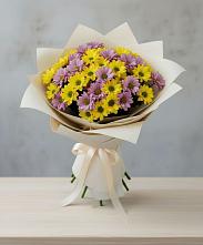 Букет цветов из:  Хризантемы в Правдинске