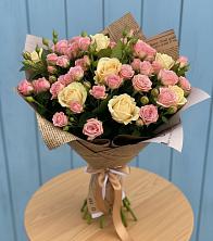 Букет цветов из:  Розы в Правдинске