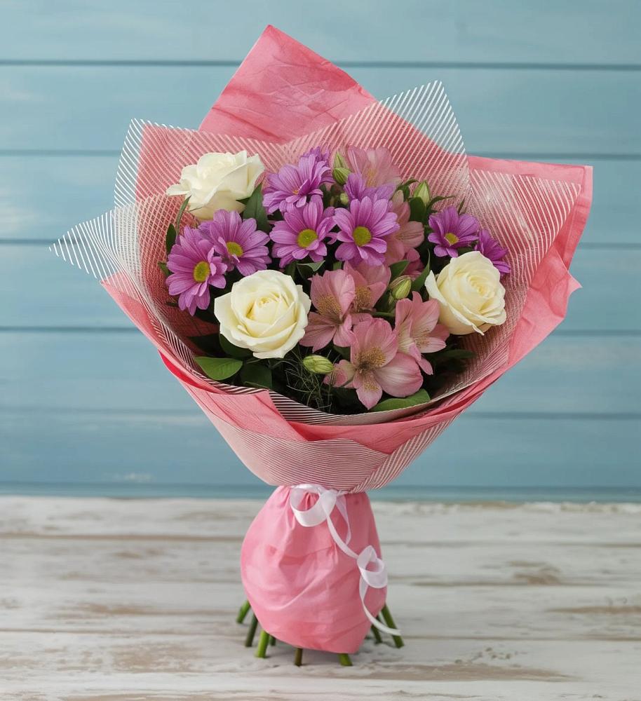 Букет цветов из: Герберы в Правдинске