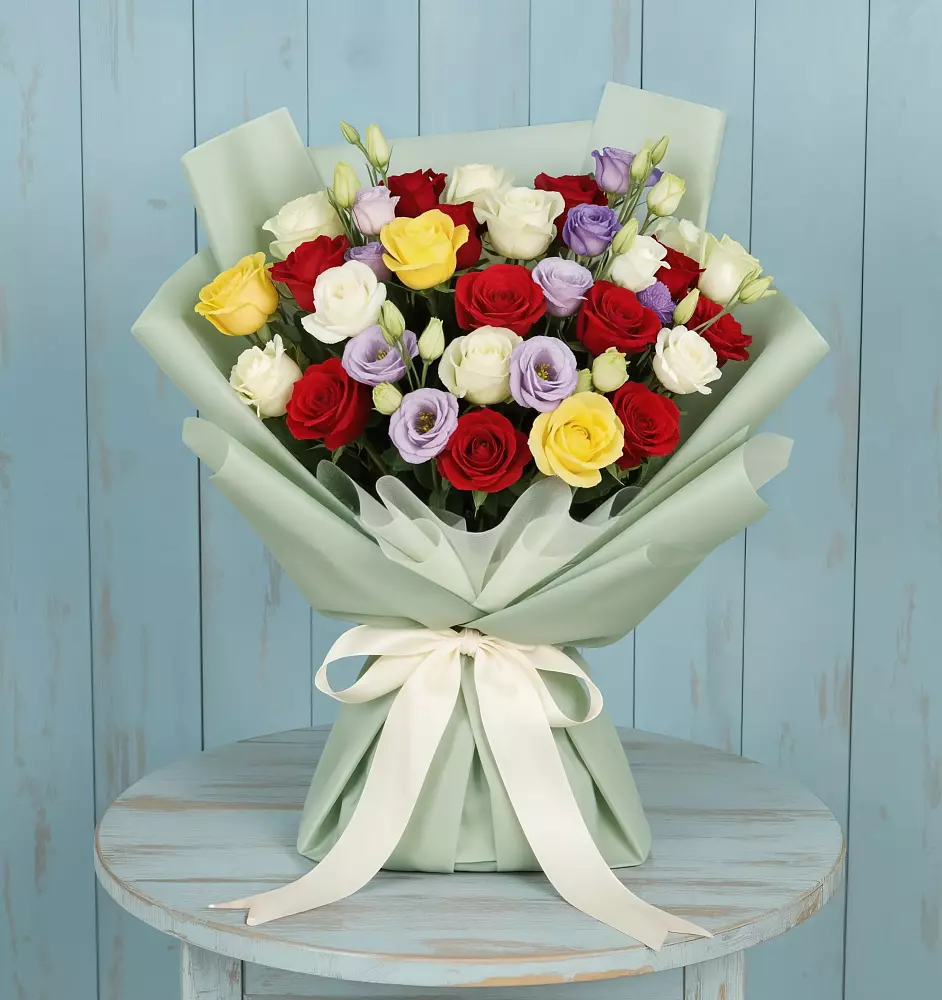 Букет цветов из: Розы в Правдинске