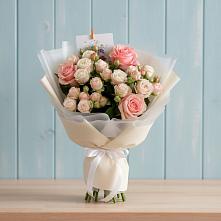 Букет цветов из:  Розы в Правдинске