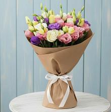 Букет цветов из:  Лизиантусы в Правдинске