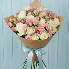 Букет цветов из:  Розы в Правдинске